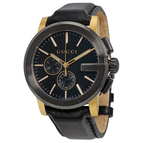 gucci g-chrono watch black|Gucci chrono for sale.